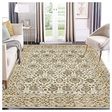 Vintage Washable Runner Rug Floral Kitchen Runner Rugs Non Slip Thin