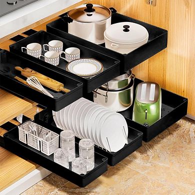 ANIXOL Pull Out Cabinet Organizer Drawer