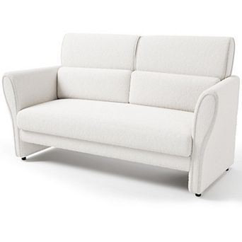 ANIXOL Modern Boucle Loveseat Sofa