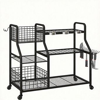 ANIXOL Garden Tool Storage Rack