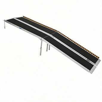 ANIXOL Portable Aluminum Wheelchair Ramp