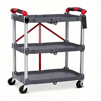 ANIXOL Foldable Rolling Utility Cart