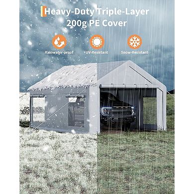 ANIXOL Heavy Duty Outdoor Carport Shelter