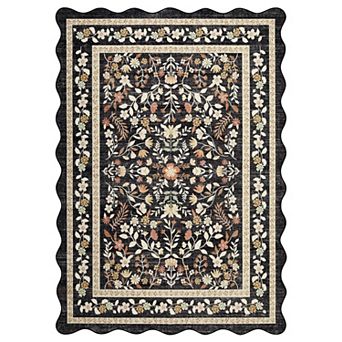 Washable Ultra Soft Large Carpet, Non-Slip/Shedding Low Pile, for Home Office Decor