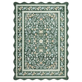 Washable Ultra Soft Large Carpet, Non-Slip/Shedding Low Pile, for Home Office Decor