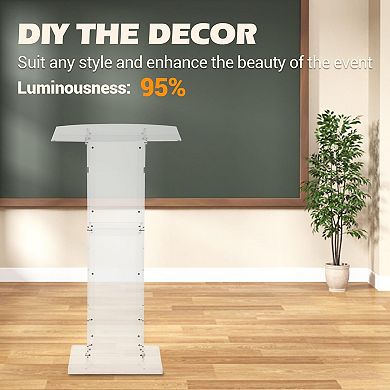ANIXOL Acrylic Floor Podium Stand