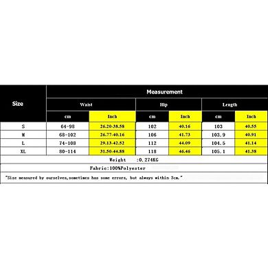 Womens Pleated Wide Leg Palazzo Maxi Pants Flowy Beach Trousers with Drawstring or Elastic Band