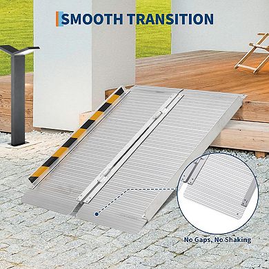 ANIXOL Portable Aluminum Wheelchair Ramp