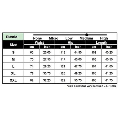 Pants for Women Casual Elastic Waist Flowy Wide Leg Pants with Pockets