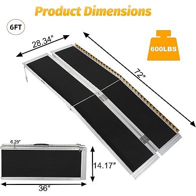 ANIXOL Portable Wheelchair Ramp