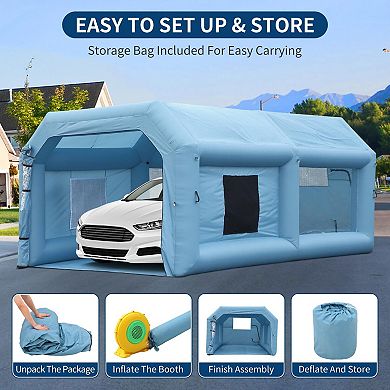 ANIXOL Inflatable Paint Booth Tent