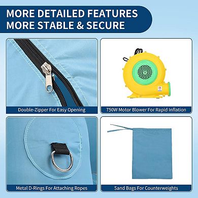 ANIXOL Inflatable Paint Booth Tent