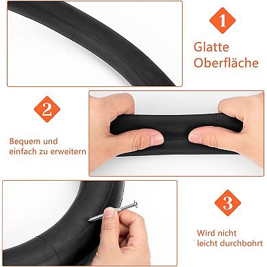 ANIXOL 2-Pack 700x25-32C Bike Inner Tubes with 48mm Presta Valve