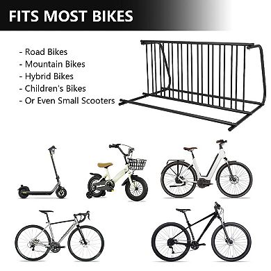 ANIXOL Commercial Floor Bike Rack