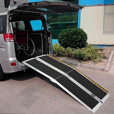 ANIXOL Portable Aluminum Wheelchair Ramp