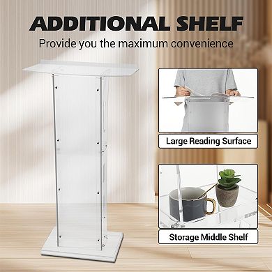 ANIXOL Acrylic Floor Podium Stand