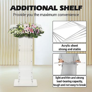 ANIXOL Acrylic Floor Podium Stand
