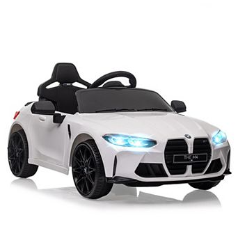 ANIXOL Licensed BMW M4 12V Kids Ride-On Car with Parent Remote