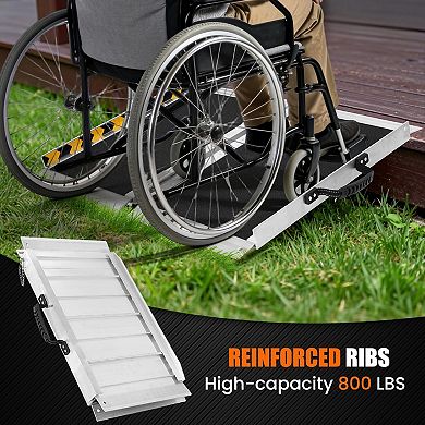 ANIXOL Portable Folding Wheelchair Ramp