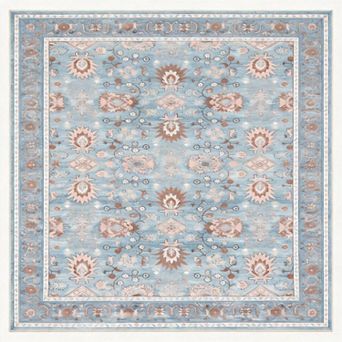 ANIXOL Washable Vintage Low Pile Area Rug