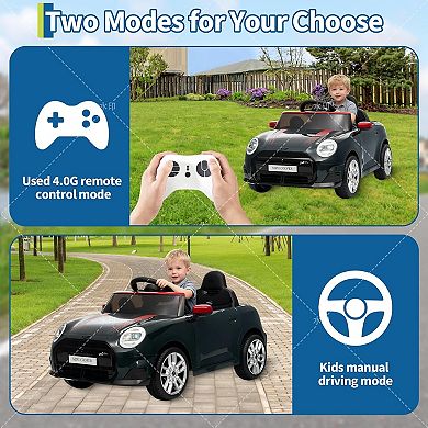 ANIXOL 12V BMW Mini Cooper Licensed Kids Ride-On Car