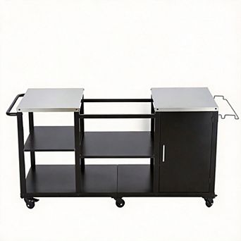 ANIXOL Outdoor Kamado Grill Prep Table