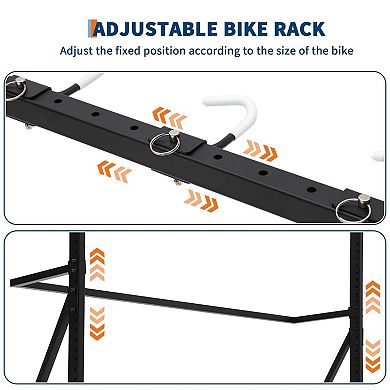 ANIXOL Freestanding Vertical Bike Storage Rack