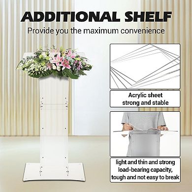 ANIXOL Acrylic Floor Podium Stand