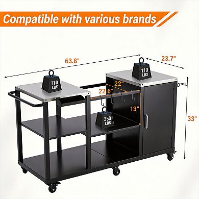 ANIXOL Metal Pegboard Wall Organizer