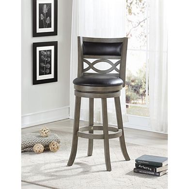 New Classic Furniture Manchester 29 Solid Wood Bar Stool