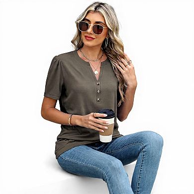 Women's Dressy Casual Summer Shirt