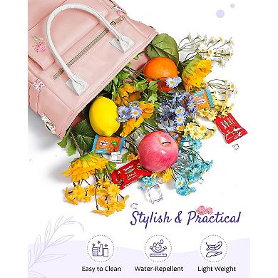 11L Deluxe Insulated Lunch Bag Leakproof Cooler Multi Pocket Gift