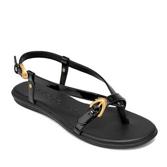 Aerosoles Iride Women's Thong Sandals With Buckle Accent
