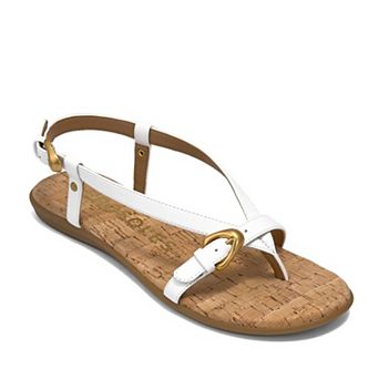 Aerosoles Iride Women's Thong Sandals With Buckle Accent