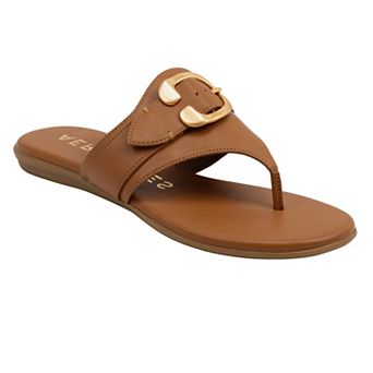 Aerosoles Glitz Women's Thong Sandals With Buckle Accent