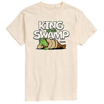 Big & Tall Shrek King Of The Swamp Graphic Tee
