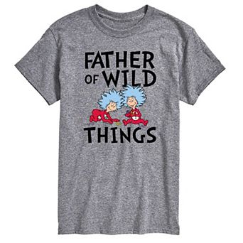 Big & Tall Dr. Seuss Father Of Wild Things Graphic Tee