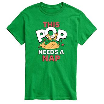 Big & Tall Dr. Seuss This Pop Needs A Nap Graphic Tee