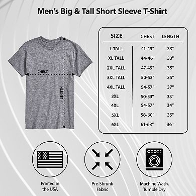 Big & Tall Star Trek Starfleet Dad Graphic Tee