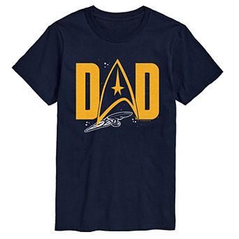 Big & Tall Star Trek Starfleet Dad Graphic Tee