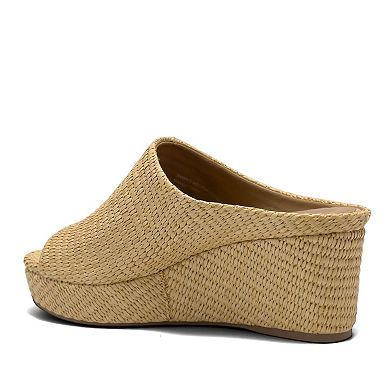 Aerosoles Cafe Women's Wedge Slide Sandals