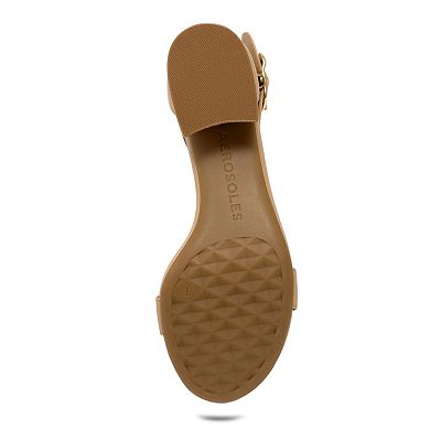 Aerosoles Carew Women's Block Heeled Sandals With Ankle Strap