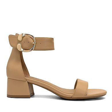 Aerosoles Carew Women's Block Heeled Sandals With Ankle Strap