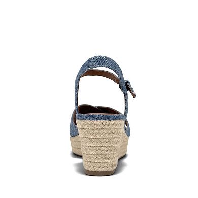 Aerosoles Casarina Women's Wedge Espadrille Sandals With Ankle Strap