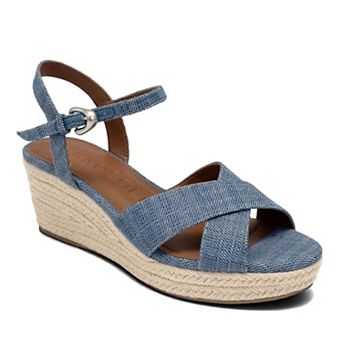 Aerosoles Casarina Women's Wedge Espadrille Sandals With Ankle Strap