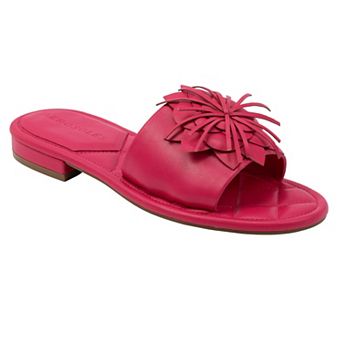 Aerosoles Begonia Women's Slip-On Flat Sandals with Flower Accent