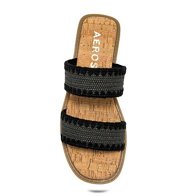 Aerosoles Centro Women's Slip-On Flat Slide Sandals