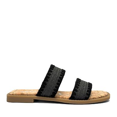 Aerosoles Centro Women's Slip-On Flat Slide Sandals