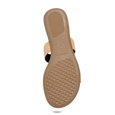 Aerosoles Concetta Women's Slip-On Flat Slide Sandals