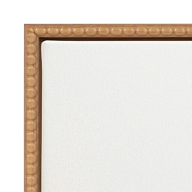 Sylvie Boho Wildflower Garden Framed Canvas by The Creative Bunch Studio